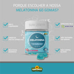 Melatonina Gummy 60 Gomas Sabor Frutas Vermelhas - Saúde no Cotidiano
