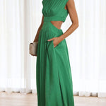 Vestido elegante com bolsos | - Saúde no Cotidiano