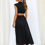 Vestido elegante com bolsos | - Saúde no Cotidiano