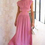 Vestido elegante com bolsos | - Saúde no Cotidiano