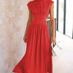 Vestido elegante com bolsos | - Saúde no Cotidiano