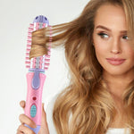 Mini Escova Alisadora e Secadora 2x1 - Perfect Hair - Saúde no Cotidiano