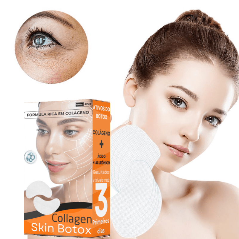 Collagen Skin Botox™ - Colágeno + Ácido Hialurônico [ATIVOS DO BOTOX] +BRINDE