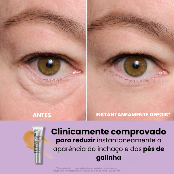 Firmador instantâneo para os olhos – Rejuvenesça em minutos e dure o dia todo - Saúde no Cotidiano