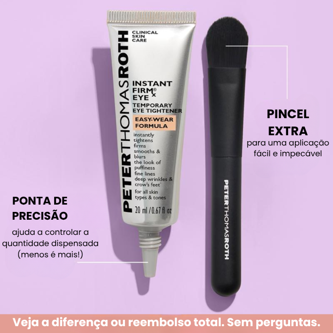 Firmador instantâneo para os olhos – Rejuvenesça em minutos e dure o dia todo - Saúde no Cotidiano