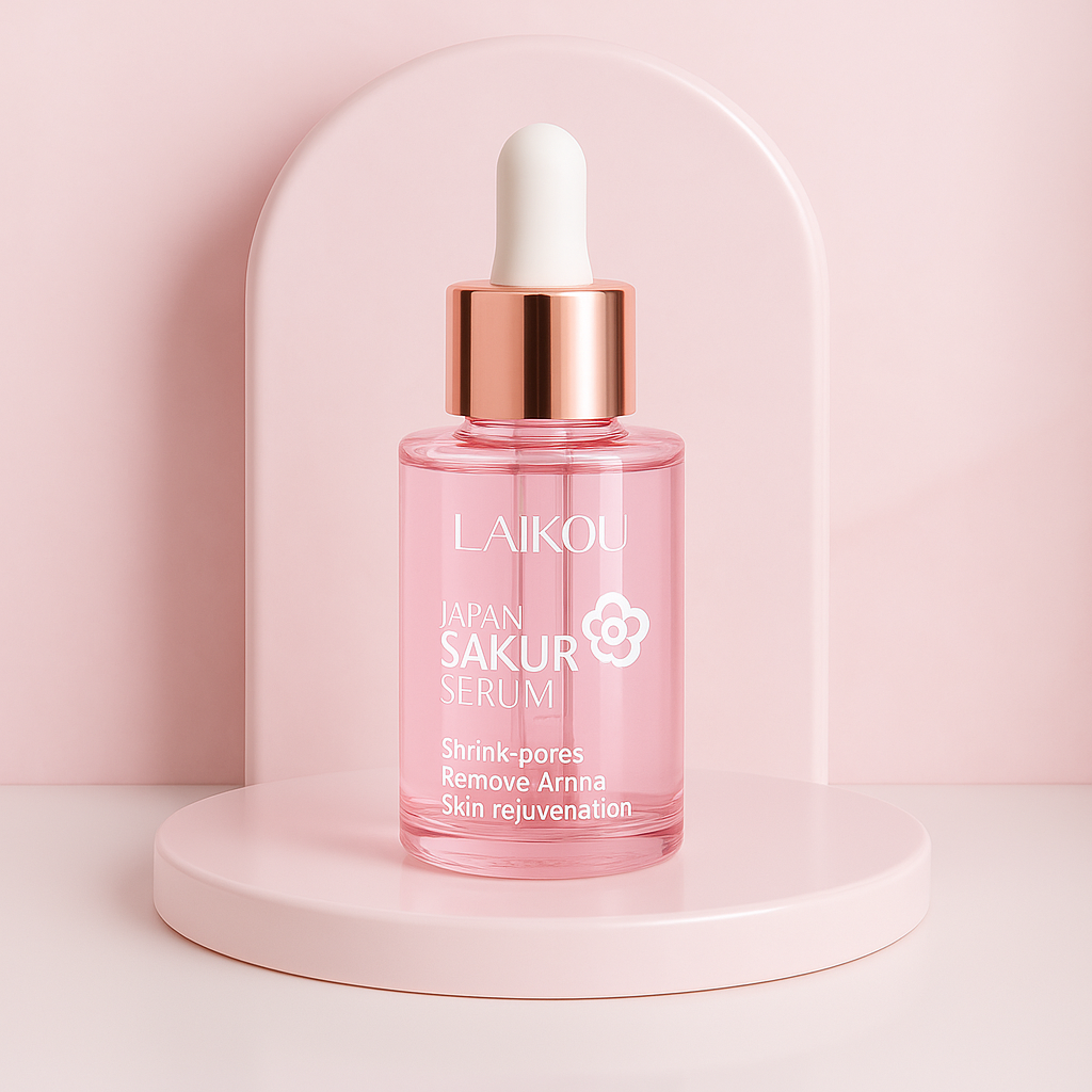 Serum Facial de Flor de Cerejeira – Pele Iluminada