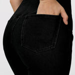Calça Jeans de Cintura Alta Femme