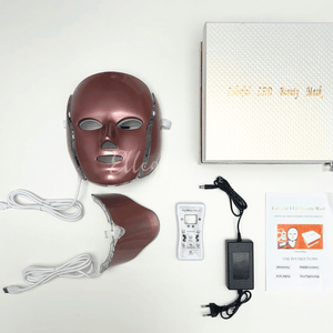 Máscara Facial LED com 7 cores - Ellegance DeLuxe