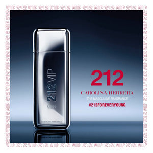 212 VIP Men Carolina Herrera Eau de Toilette - Perfume Masculino 100ml