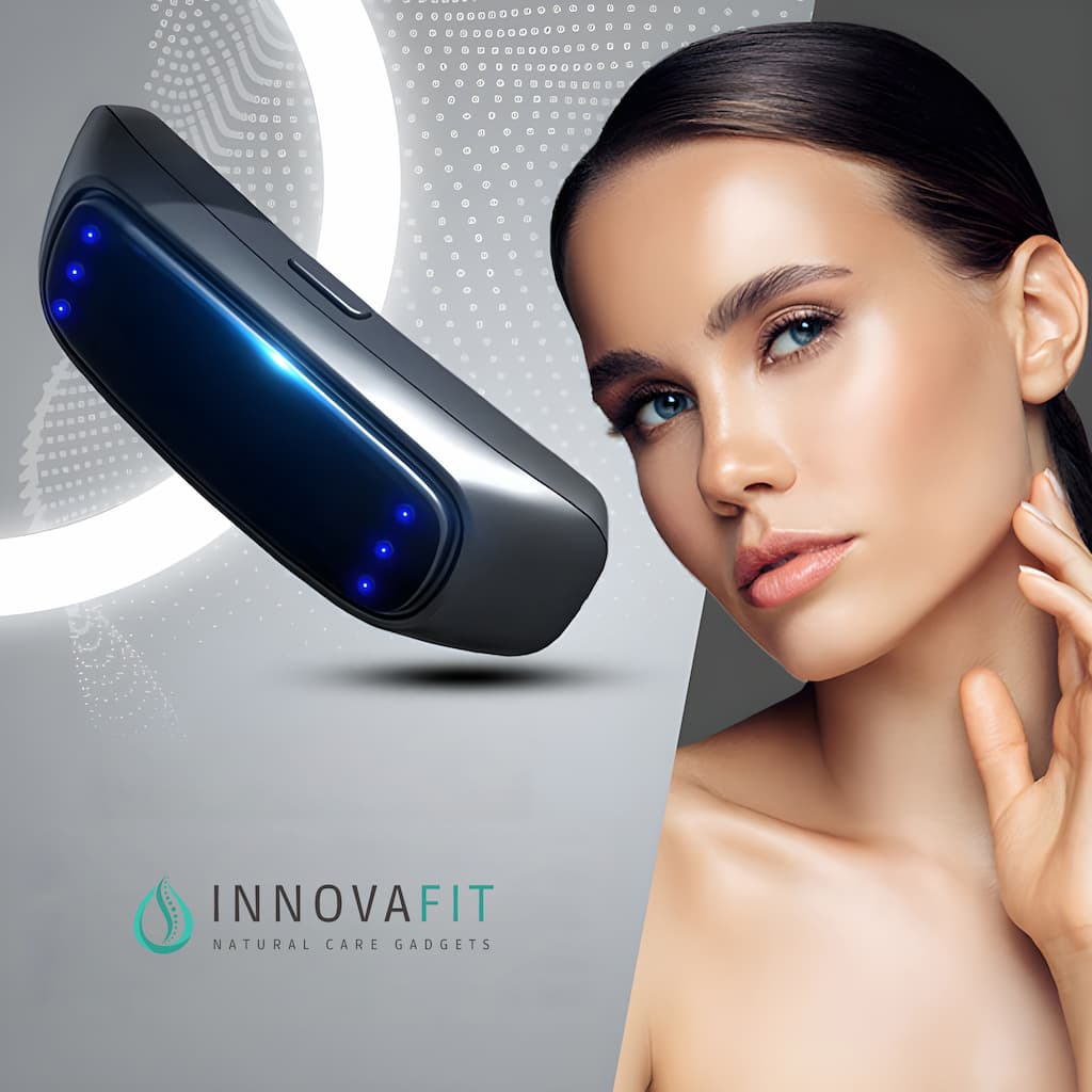 Dispositivo de contorno facial anti-idade InnovaFit EMS (50% de desconto)