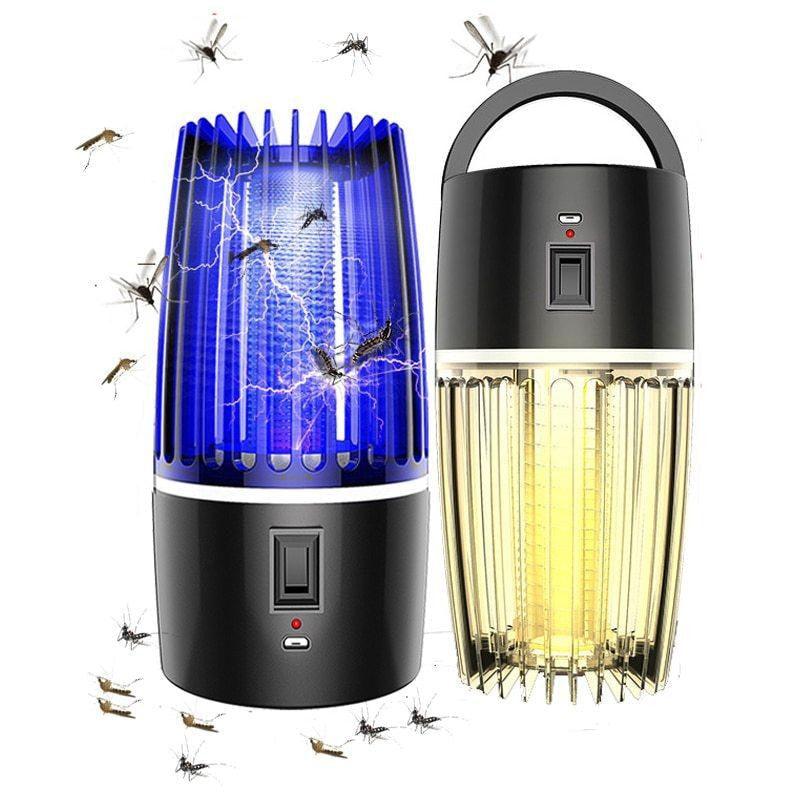 Repelente de Mosquitos Elétrico com LED 2 em 1 - Saúde no Cotidiano