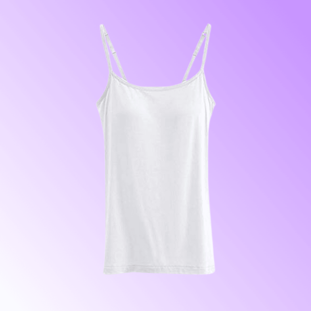 Camiseta Femme Comfort™ - Sutiã Embutido e Tecido Respirável - (PAGUE 2 e LEVE 5)