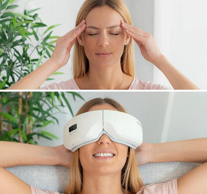 4D  XSmart Eye Massageador de olhos inteligente. - Saúde no Cotidiano