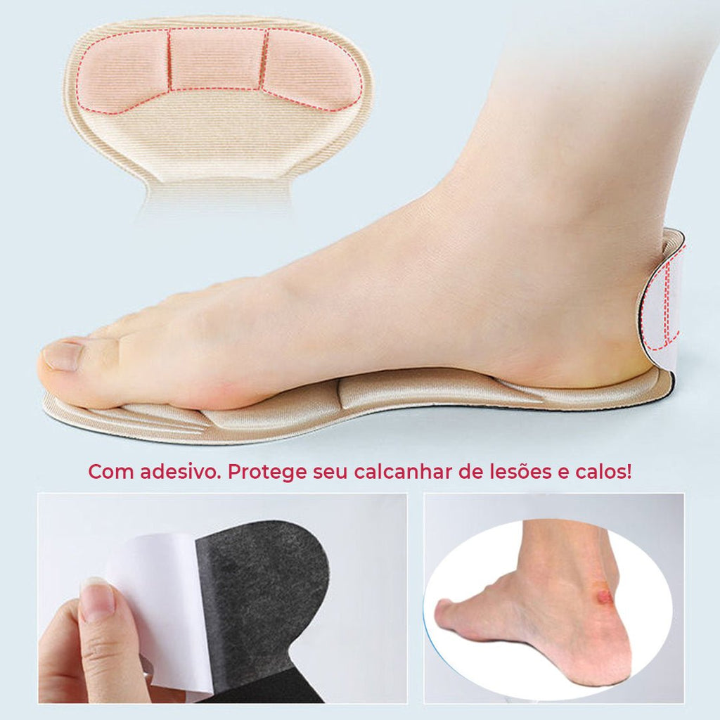 Kit Palmilhas Ortopédicas para Calçados Folgados – Feeling Comfort