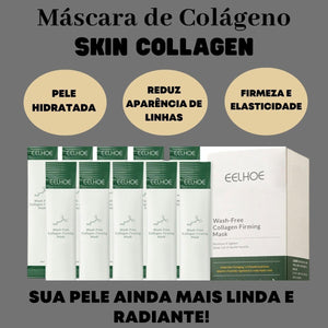 Máscara de Colágeno Reafirmante e Hidratante para Pele - Skin Collagen - Saúde no Cotidiano