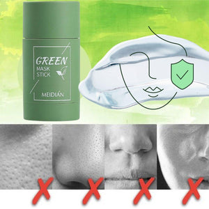 Máscara Facial Detox - Green Mask Stick + Vitamina C Grátis - Saúde no Cotidiano